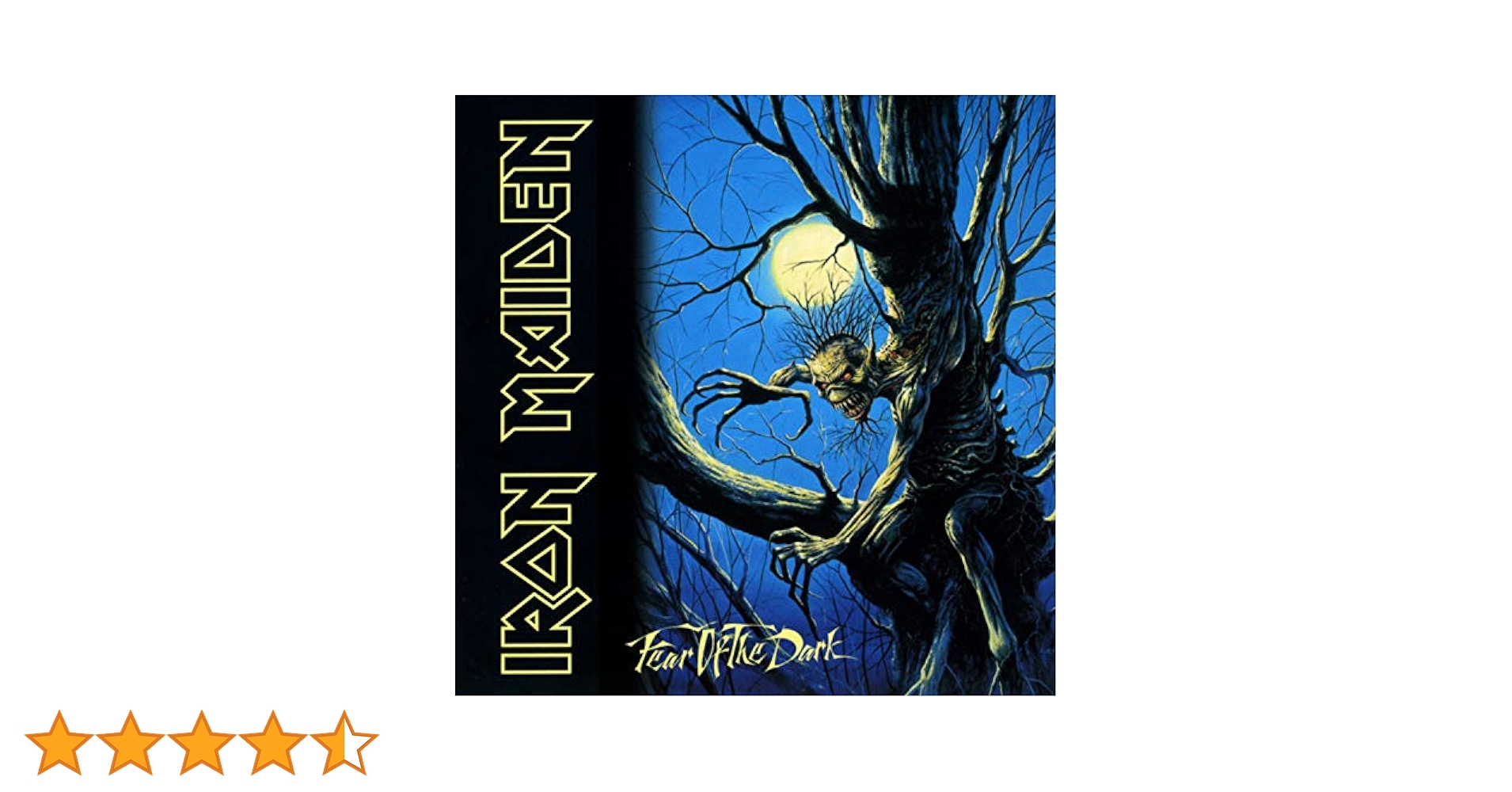 IRON MAIDEN Fear of the Dark サイン入り IRON MAIDEN Fear of the Dark サイン入り